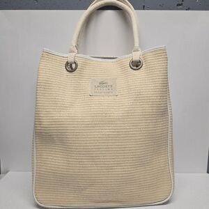 Lacoste beach summer tote bag NWOT